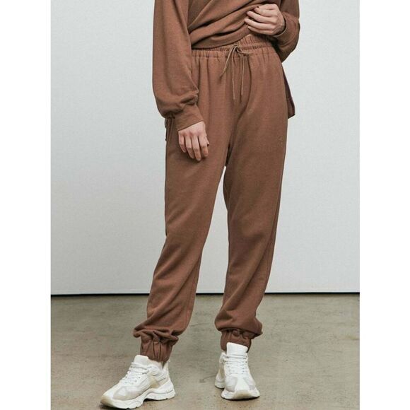 Bare by Charlie Holiday The Jogger in Brown NWT Size XS - Picture 2 of 9